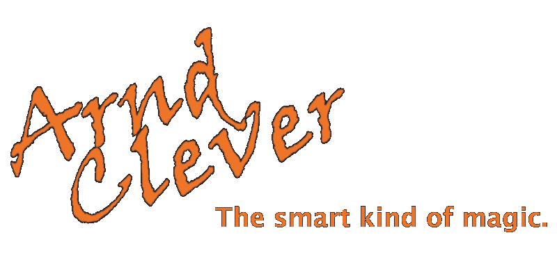 Logo Arnd Clever - The smart kind of magic