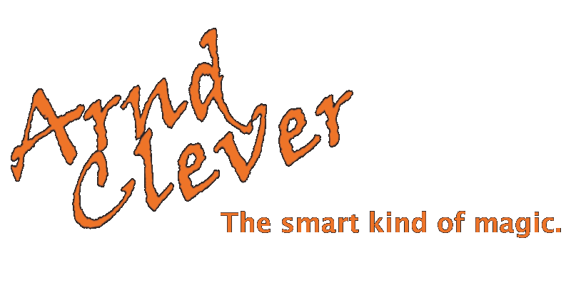 Logo Arnd Clever - The smart kind of magic